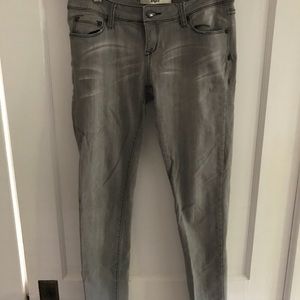 Grey skinny jeans